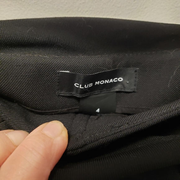 Club Monaco Lilia Pants- Black - Picture 4 of 10